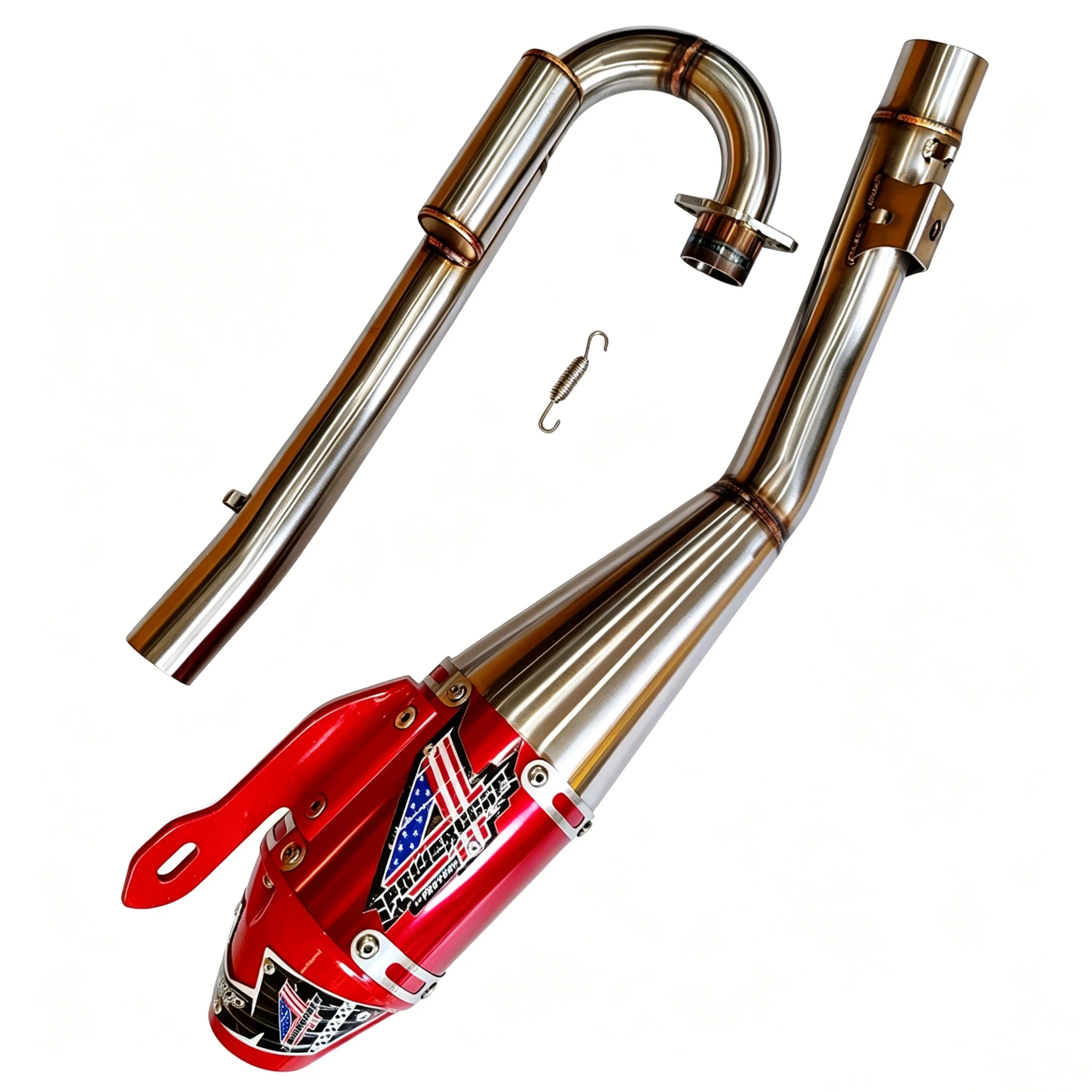 Full Exhaust Muffler System Pipe Rally Motorcycle Accessories Complete Exhaust System for Crf250 Crf250r Exhaust Muffler