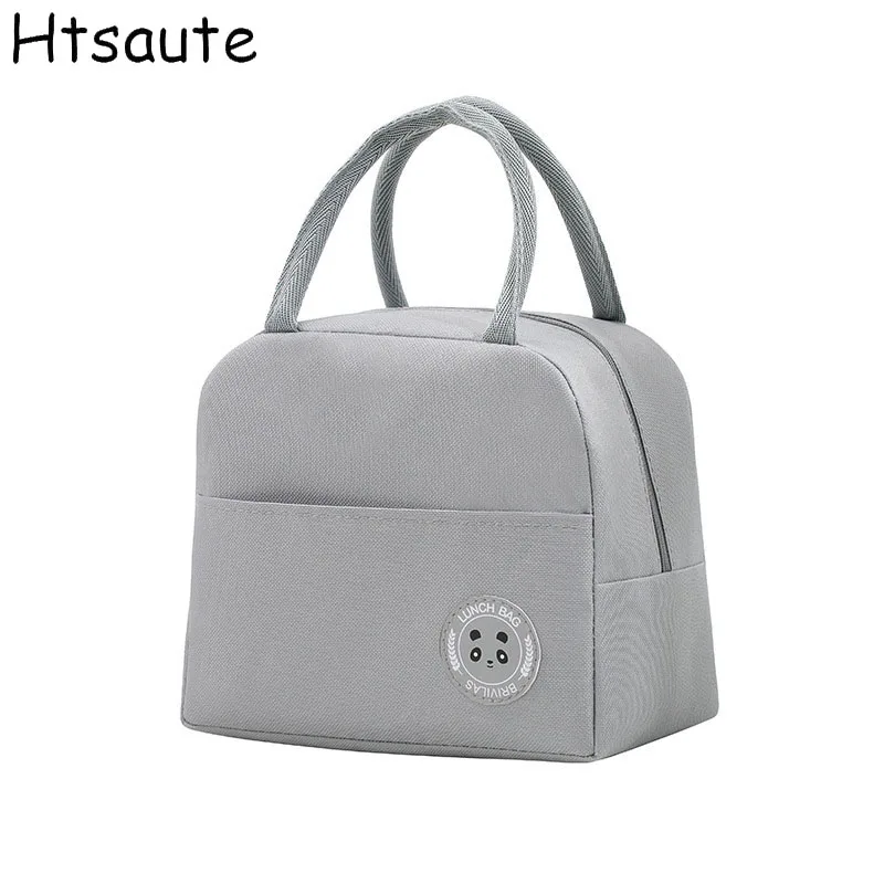 Handheld Insulated Bags Waterproof Fresh Aluminium Foil Bento Box Student Bento Bags Travel Home Storage Bag