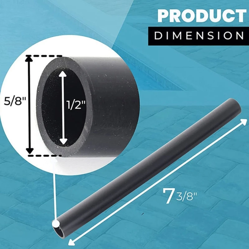 2 szt. Basen Spa podajnik chloru wymienny calowy średnica wewnętrzna Heavy Duty PVC