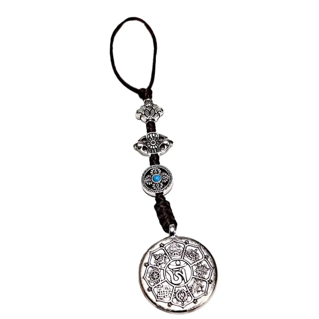 Amulet for Necklace Dangle Car Ornaments Hanging DIY Buddhist 4-