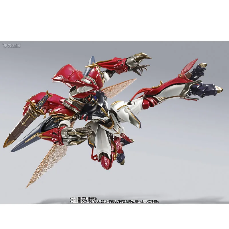 Bandai Originale Mobile Gundam METAL BUILD BELLVINE METAL BUILD 210mm Anime Action Figures Giocattoli per I Ragazzi Regalo Modello Ornamenti