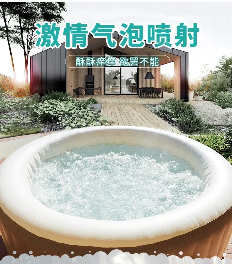 Bubble Spa Massaggio Spa Bagno Riscaldamento Piscina Riscaldamento Piscina a temperatura regolabile