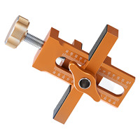 Cabinet Door Installation Positioner Aluminium Alloy Multifunction Leveler Cabinet Door Mounting Jig for Woodworking Position