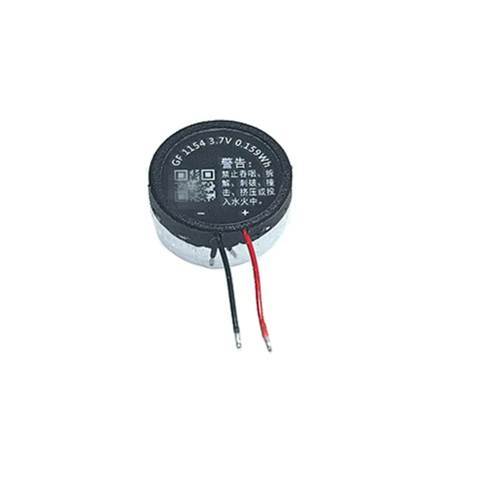 2PCS/Lot Replacement GF 1154 3.7V Battery for Xiaomi Redmi Buds 5 Pro / Buds 6 True Wireless Noise-Canceling Headphones