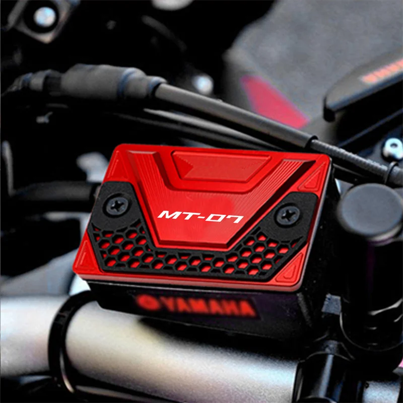 أغطية سائل فرامل أمامية خلفية للدراجات النارية ، غطاء حشو الزيت ، حماية لـ 41 ، FZ07 ، MT 07 ، XSR700 ، توي-توي + ، ملحقات MT07