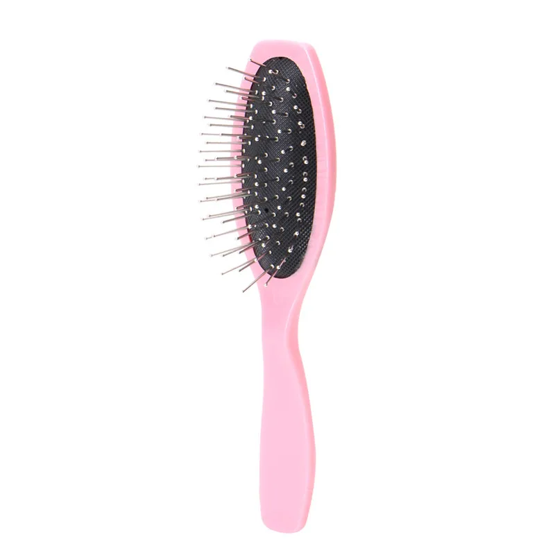 Professional Anti Static Steel Comb Brush For Wig Hair Extensions Training Head