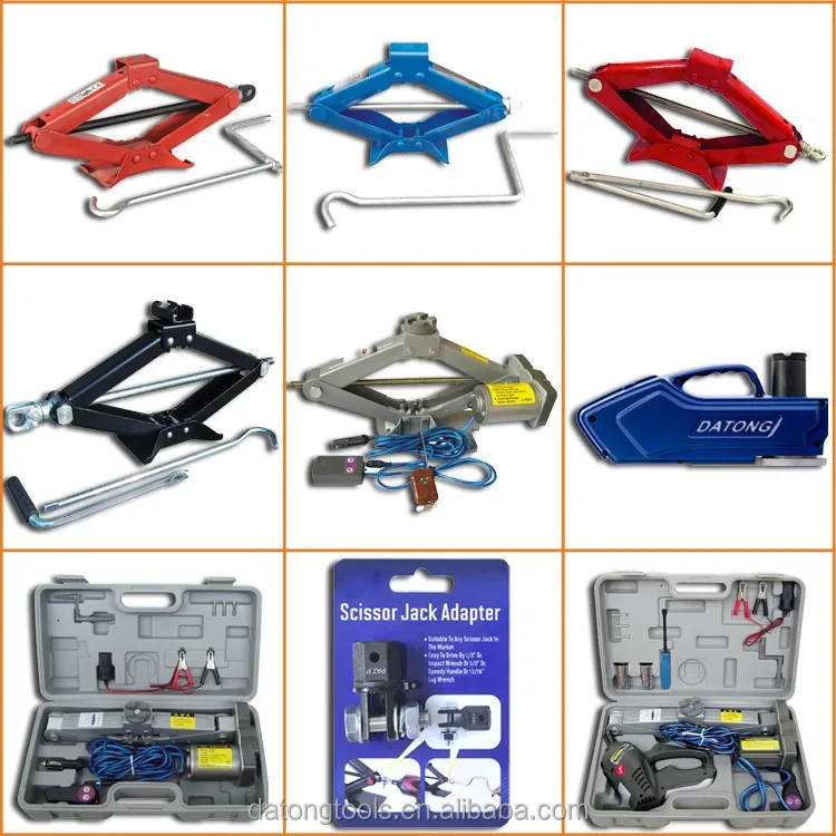 2000kg Capacity 12v Electric Car Jack With Remote Control
