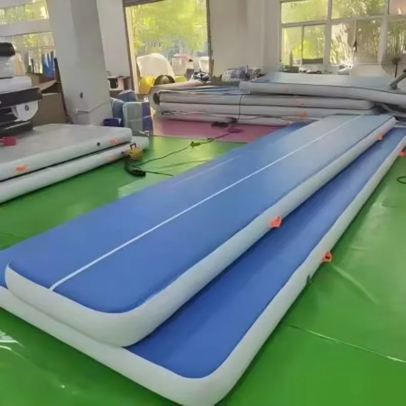 Inflatable Yoga Air Track Tumbling High Gymnastics Mats Airtrack Tumbling Track Mat Gymnastics air Track Mat for Water Park