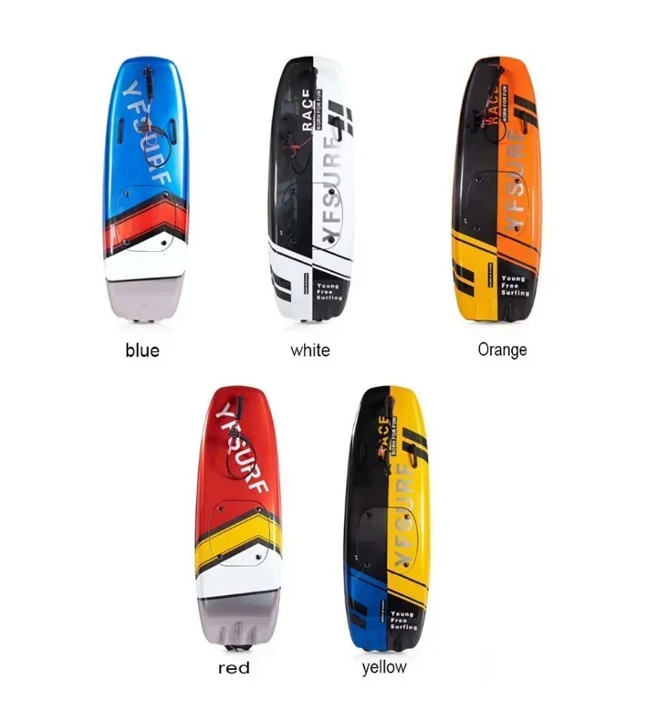 Water sport jet motorized gas surfboard 50KM/h jet surfboard with fin