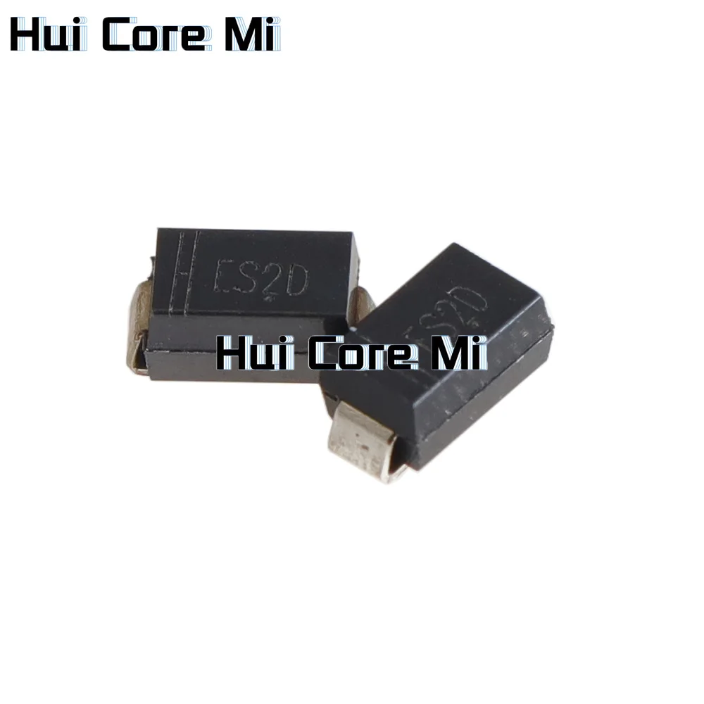 ES2D patch ultrafast recovery diode 2A 200V SMA package with direct insertion corresponding to HER203 ES2D