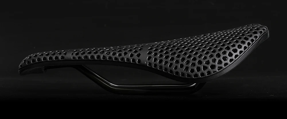 RACEWORK 3D-gedruckter Fahrradsattel mit kurzer Nase, 250 x 150 mm, für Rennrad, MTB, Kies, Fahrradsitz, Teile, ultraleichter, atmungsaktiver Fahrradsattel – Detail 10