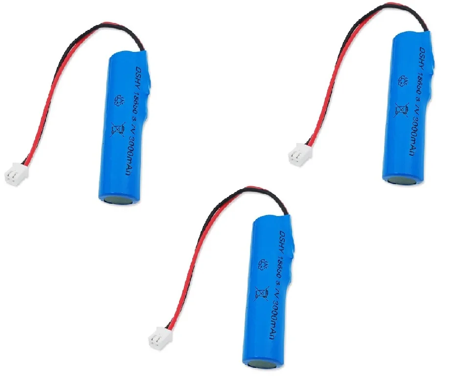 Batería recargable AA 3.7V18650 de 2000mah, adecuada para Control remoto, juguete, helicóptero, coche, tren, motocicleta