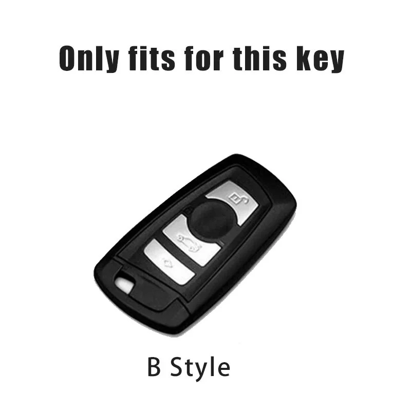 Carbon Fibre Car Key Cover Case Shell For BMW F30 F20 F10 F18 F22 F01 X3 X4 F06 F02 M3 M5 Car Keychain Auto Styling Accessories