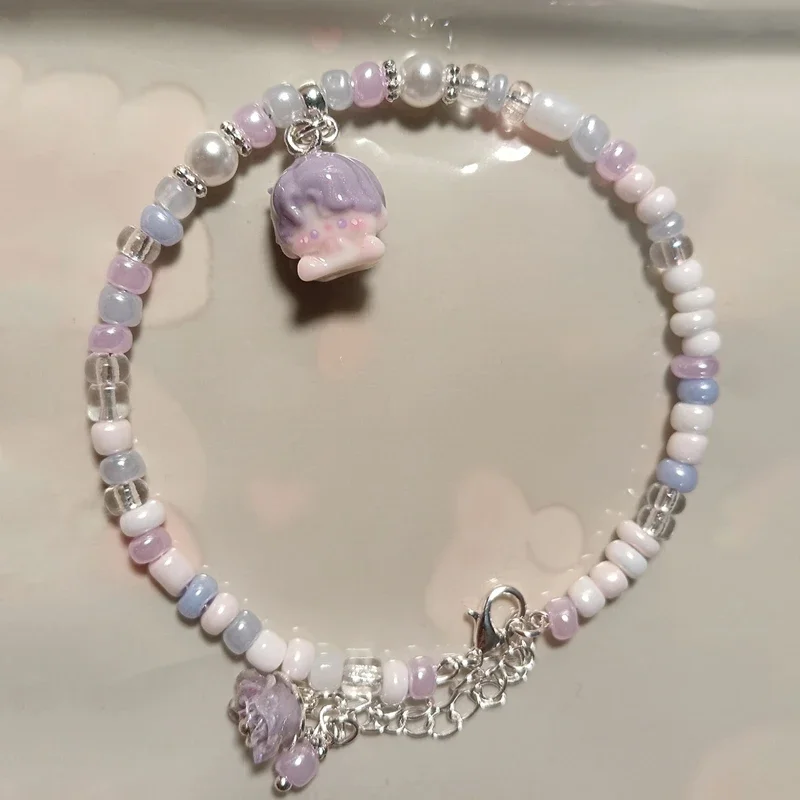 Game Cartoon Love and Deepspace Crystal Bracelet Xavier Zayne Rafayel ralayo Sylus Caleb Bracelets For Girls Jewelry Ornaments