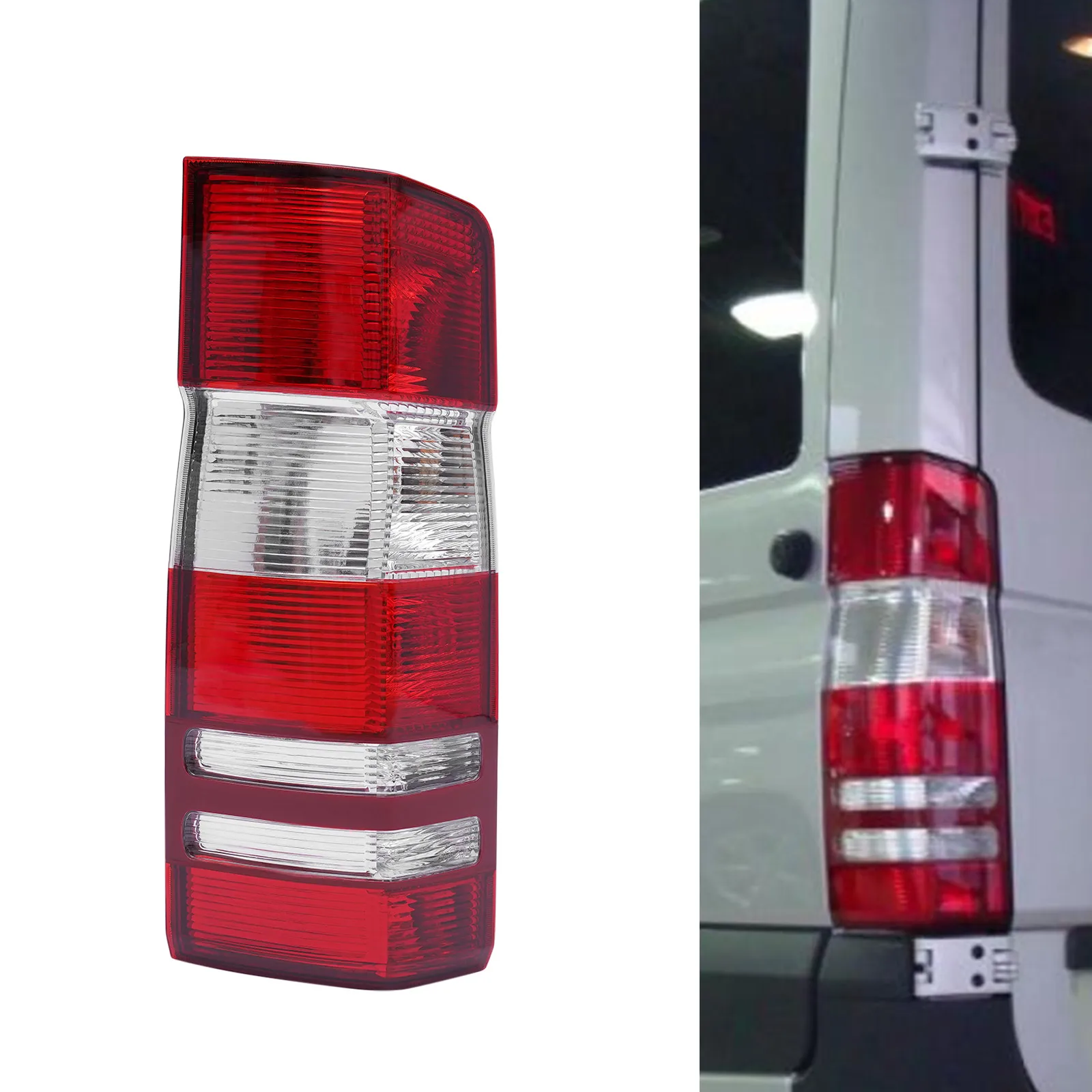 

Left Side Or Right Side Red Tail Light For Mercedes Benz Sprinter 2500 3500 2007-2017 Rear Lamp OEM 9068201364 A9068200164