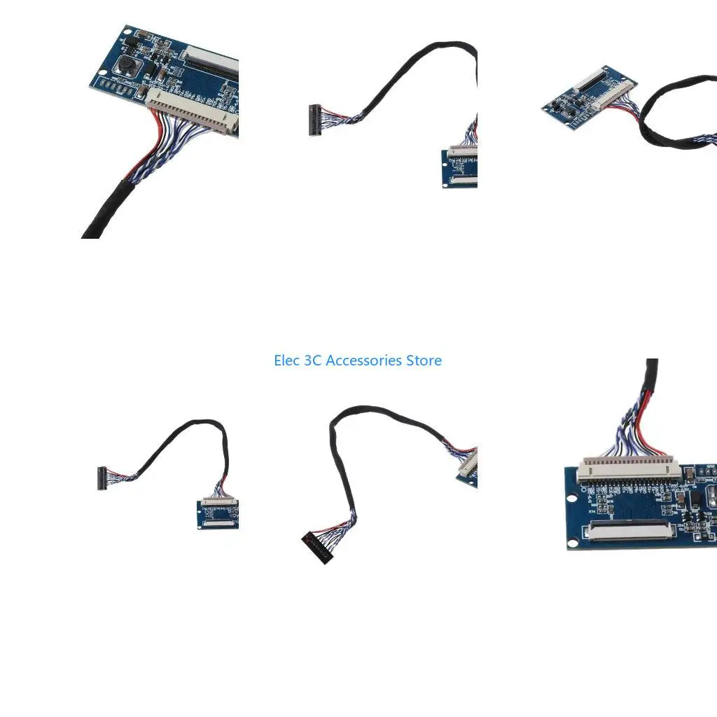 Y51A 1Set LVDS 1ch 8Bit 20Pin to 40Pin LCD Driver Board Controller