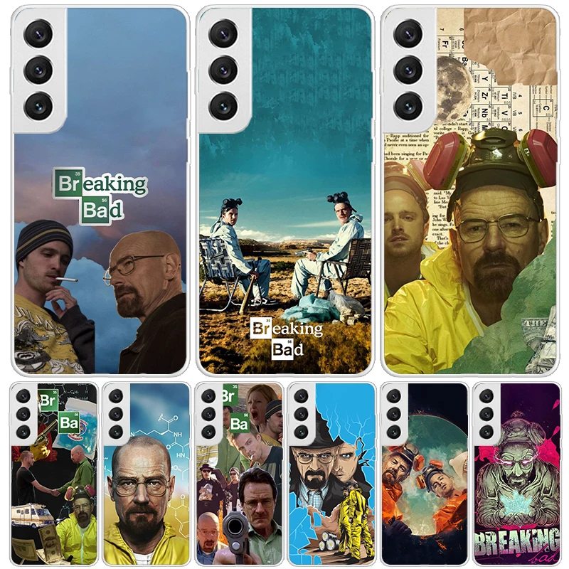 Breaking Bad TV Case Phone Cover for Samsung Galaxy S24 S25 Ultra S23 Plus S22 + S21 S20 FE S10 S25Plus Trend Fundas S24 Ultra S