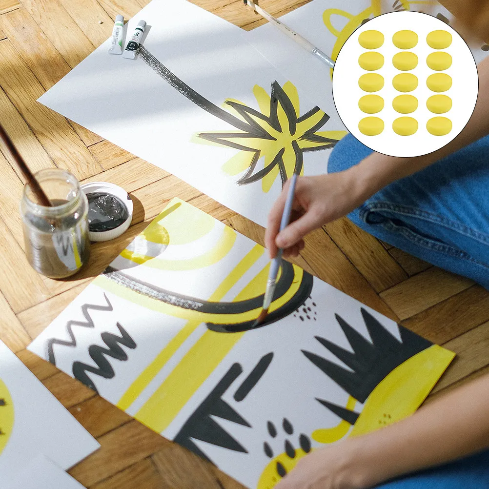 

Набор из 50 легких, безопасных, высокоабсорбирующих синтетических губок для детского творчества, рисования, граффити, масляной и акварельной живописи