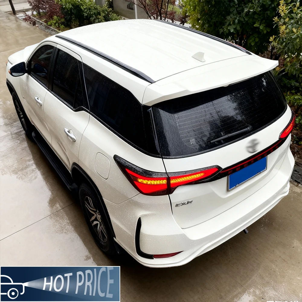 For Applicable Toyota Fortuner 2016-2020 LED Car Tail Light Assembly Upgrade with Start Animation and Dynamic Turn Signal, Tool