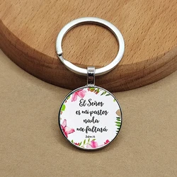 Accessories, Bible, English letters, advice, keychains, pendants, metal keychains, hanging decorations, small gifts