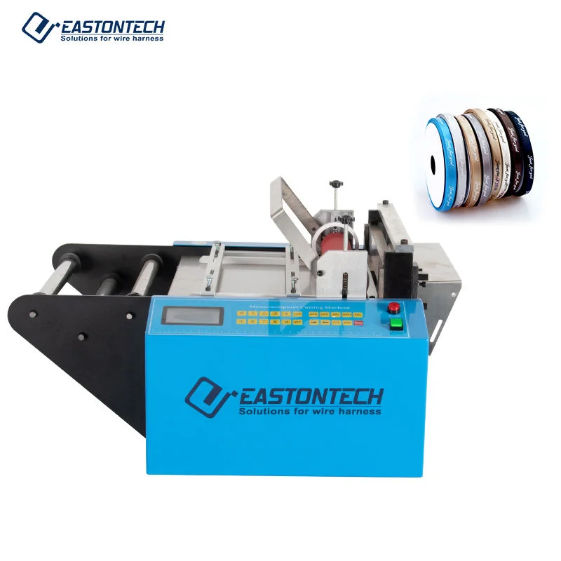

EW-200S Automatic Electric Elastic Tape Cutting Machine Cartons Automatic Feeding And Cutting Two Axis Movement(y/z) AC Motor