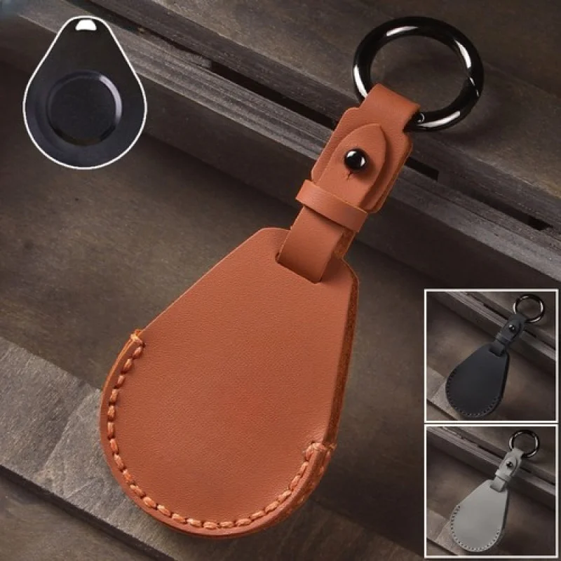 

A+ Genuine Leather Motorcycle Remote Smart Key Fob Case Cover For Harley Davidson