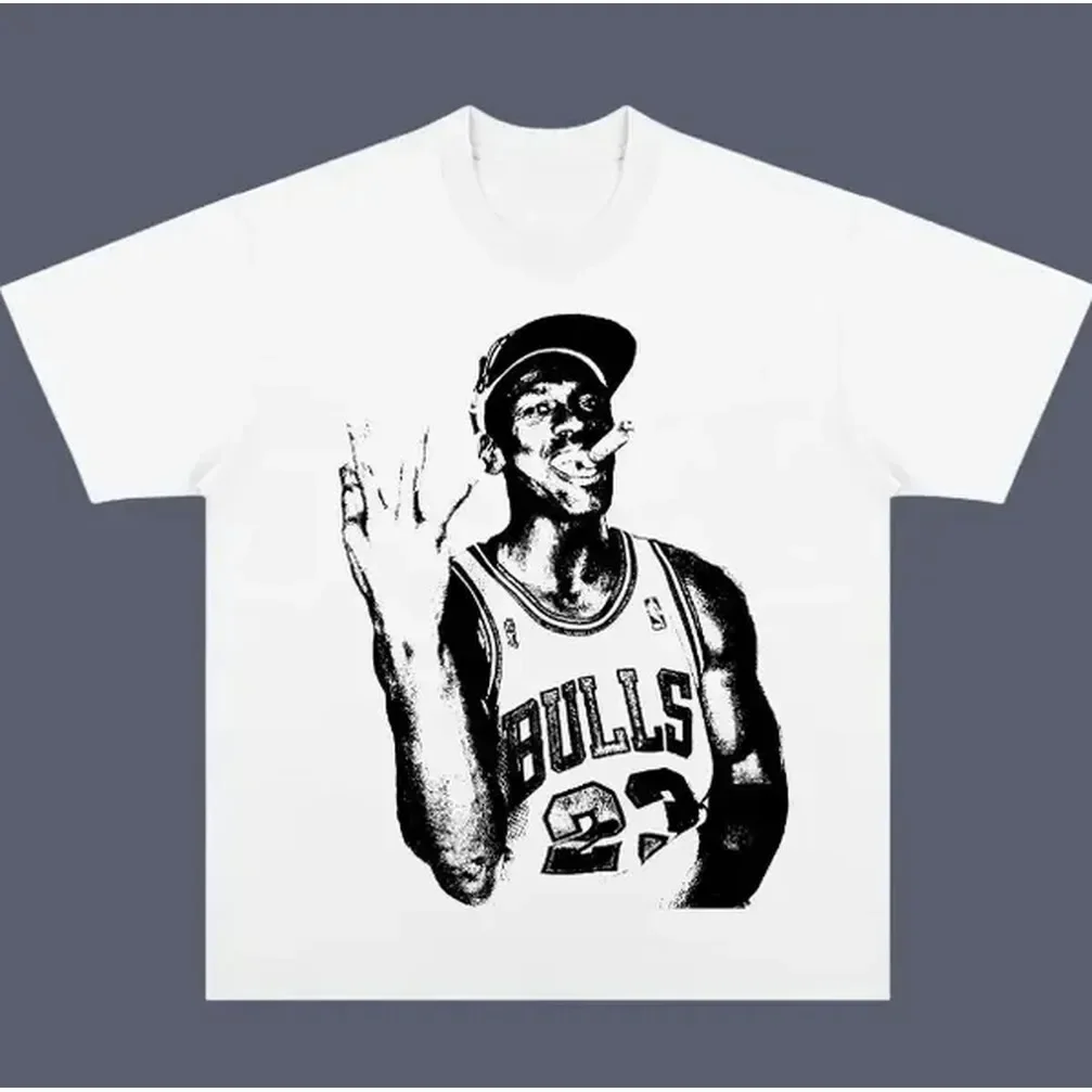 Y2K Jordan Vintage Tee, Michael Jordan T-Shirt, Unisex Basketball Shirt, Hip Hop Graphic Tee, Menswear Womenswear Streetwear
