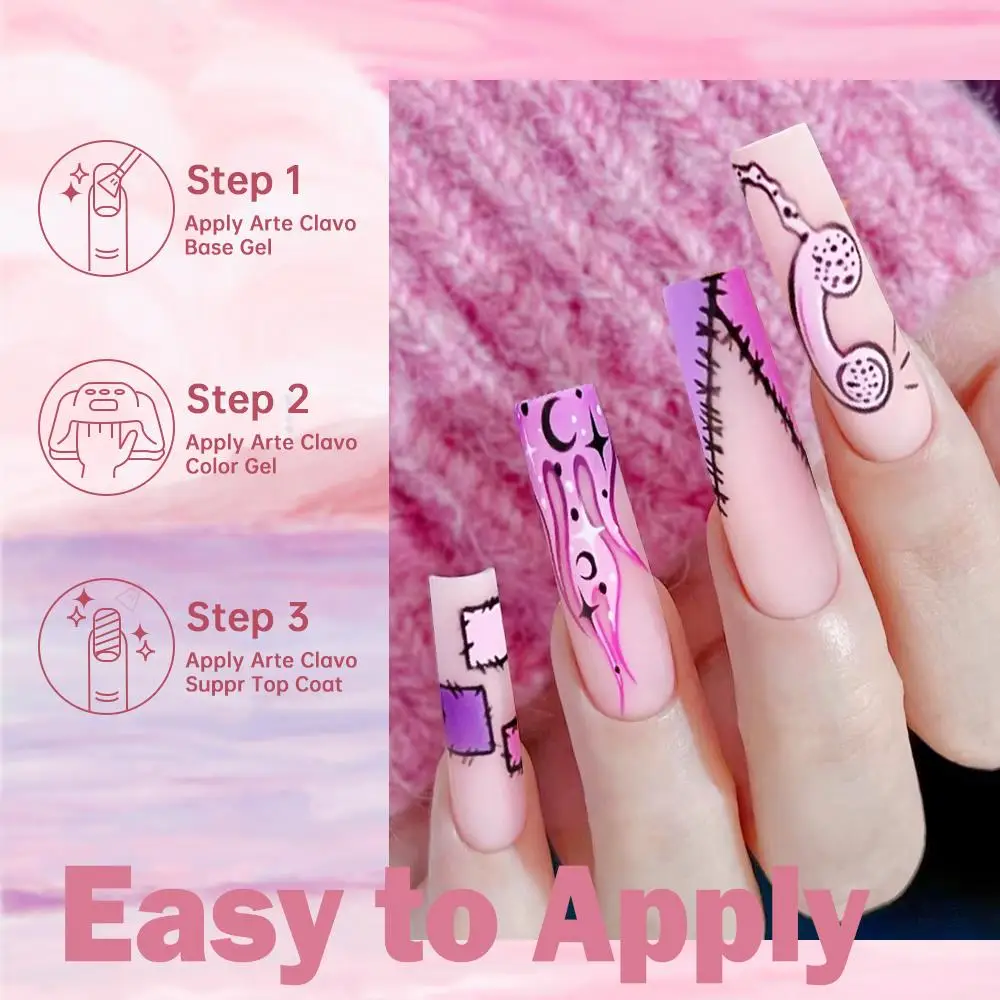 アルテクラボジェルネイルポリッシュ 15 ミリリットル色半永久ワニス固体マニキュアソークオフ UV ジェルベーストップコートジェルネイルアート