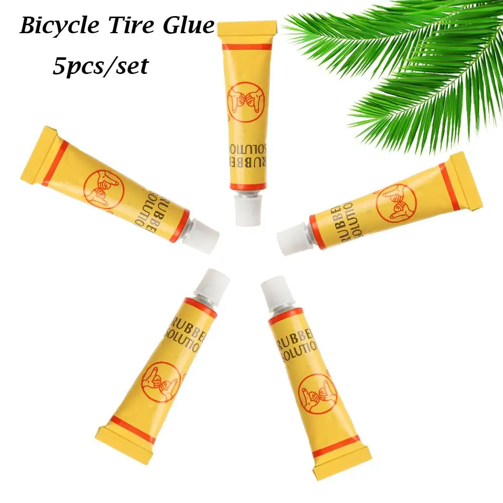 

5pcs/Lot 8 ML Portable Black Liquid Multifunction Rubber Cement Bike Cycling Bicycle Tire Glue Repair Tools