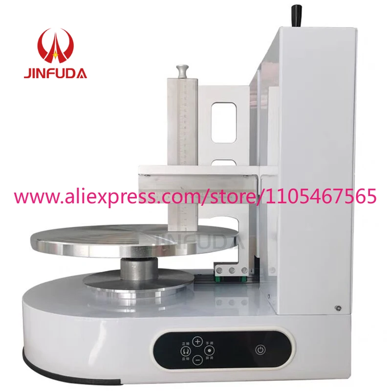 1Pcs Cake Embryo Creamer Manufacturer Cake Straightening Machine About 60 rpm High Speed Cake Cream Plastering Refiner 200w