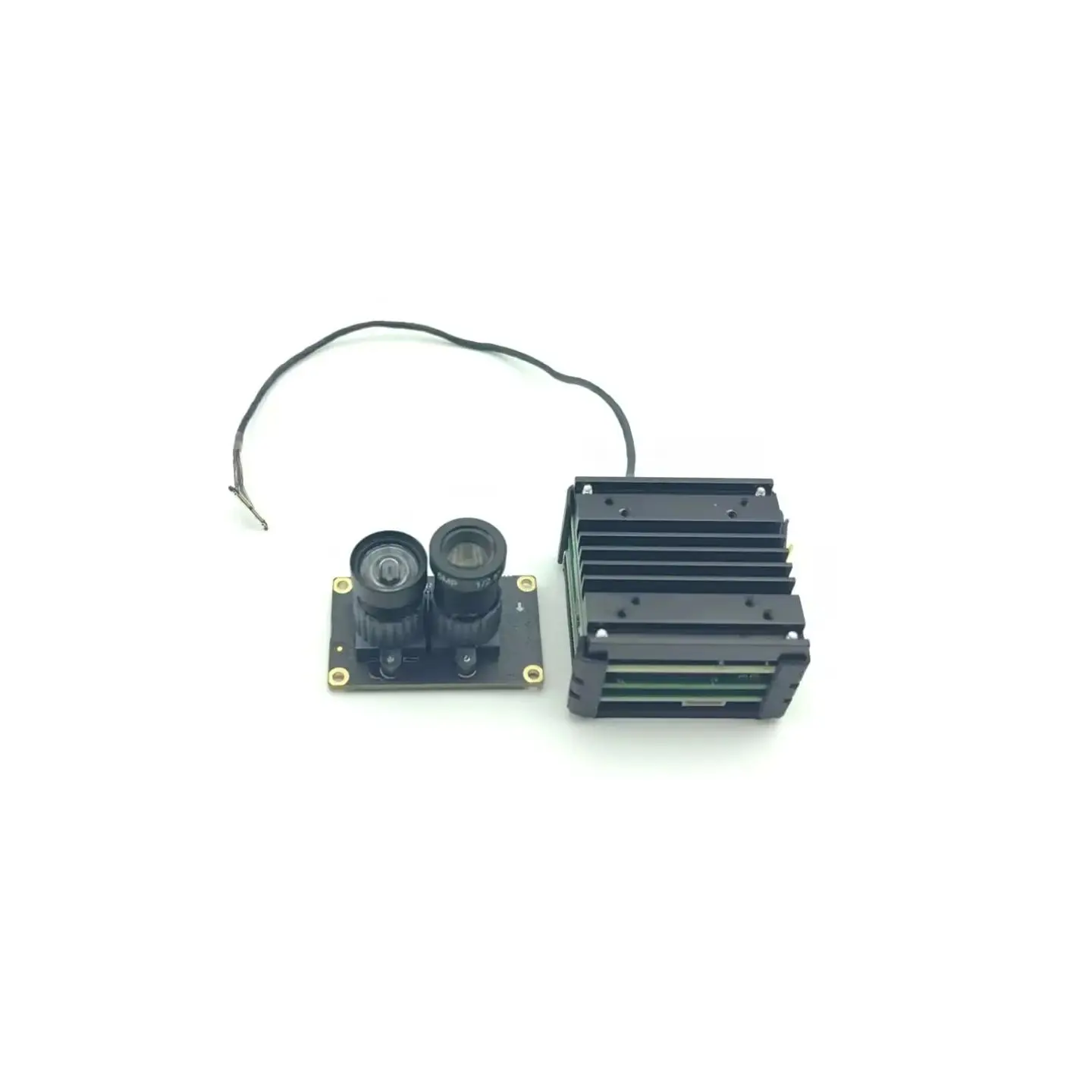 NCZOBOE FPV AI Dual Camera - 3.9mm/12mm Lenses, Auto Tracking, Multi-target Detection & Locking