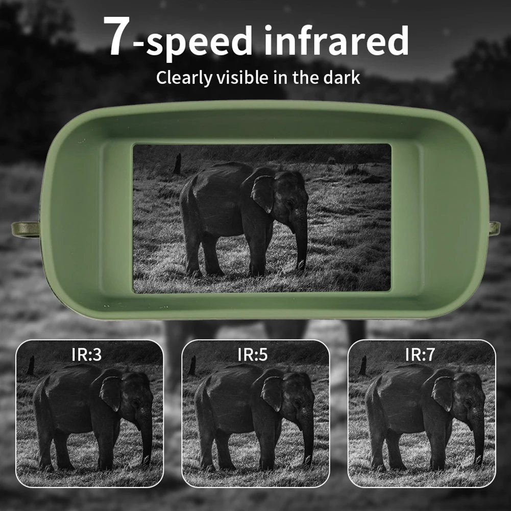 Digital Night-Vision Device Day And Night Use Powerful Infrared For Clear Viewing In Total Darkness. Outdoor