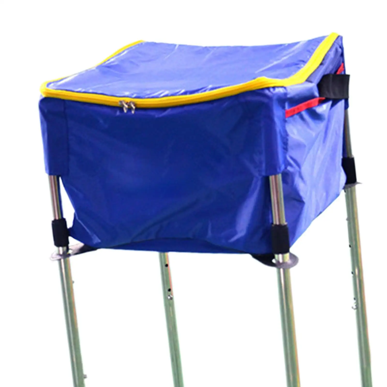

Tennis Ball Cart, Cart with Wheels Lightweight Large Capacity Removable Compact Wheeled Teaching Carts for Baseball Softball