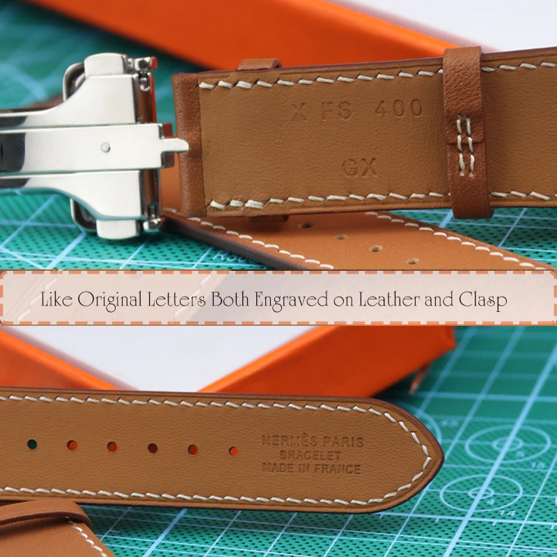 For Apple Watch Band 49 45 41 44 40 42 38mm Genuine Leather Correa Bracelet Apple Watch Strap 9 8 7 6 5 4 3 2 1 SE for iWatch