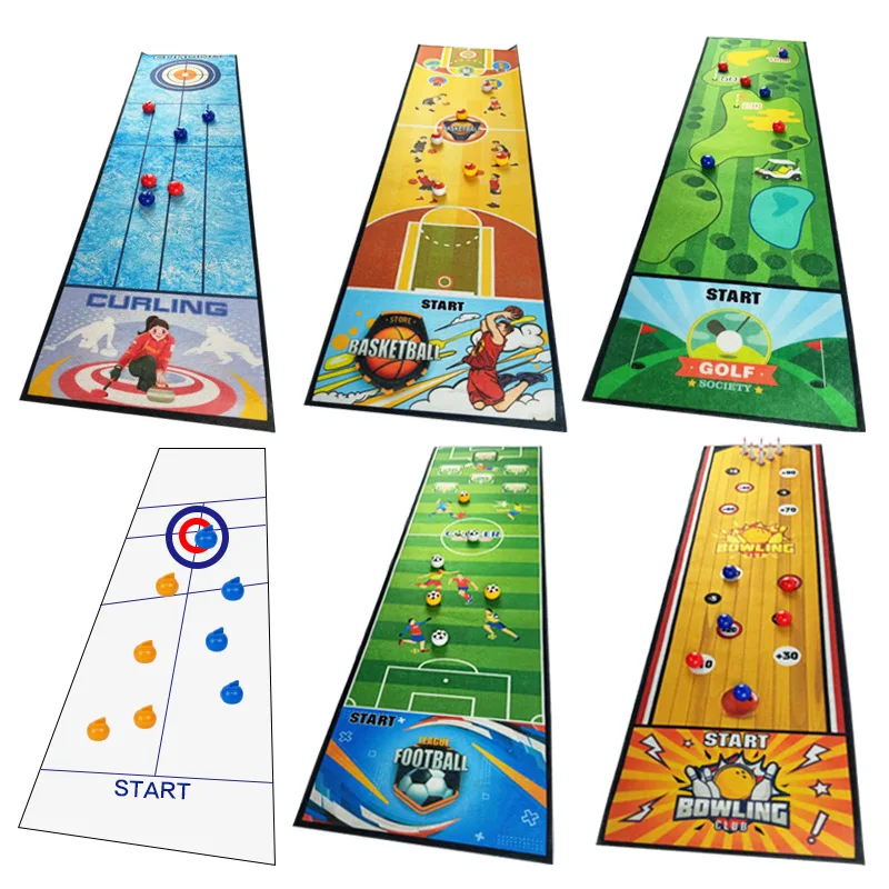 Battle Curling Board Game toys Mini Football Golf Desktop interactive party sport games for kids birthday christmas present