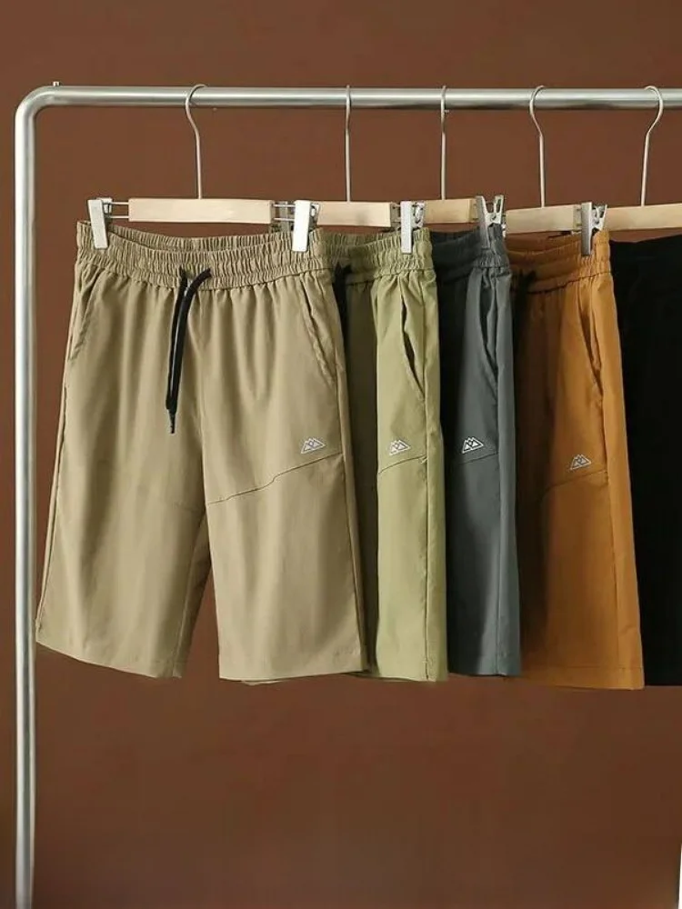 

Quick Dry Breathable Elastic Waist Five Inches Shorts Men's Sports Shorts Summer No Sensation Technology Printing Shorts
