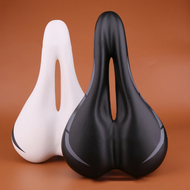 Bicycle Seat Cushion Folding Bike Thickened Seat Bag Travel Hollow Saddle Mountain Bike Comfortable Cushion Road Bike Saddle