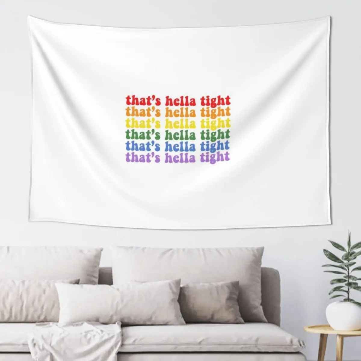 

that's hell tight - ladybird Tapestry Room Ornaments Bedroom Decoration Aesthetic Home Decor Tapestry