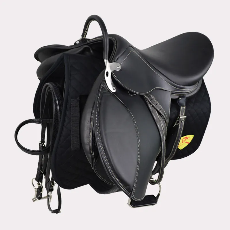 

Full Set of Accessories Light Riding Saddle Equestrian Saddle Soft and Comfortable Equestrian Supplies