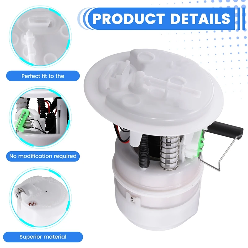 9682753580 Car Fuel Pump Module Assembly For Citroen C4 C5 04-12 Peugeot 307 03-09 E10526M 1525KJ 1525Q4 9682753