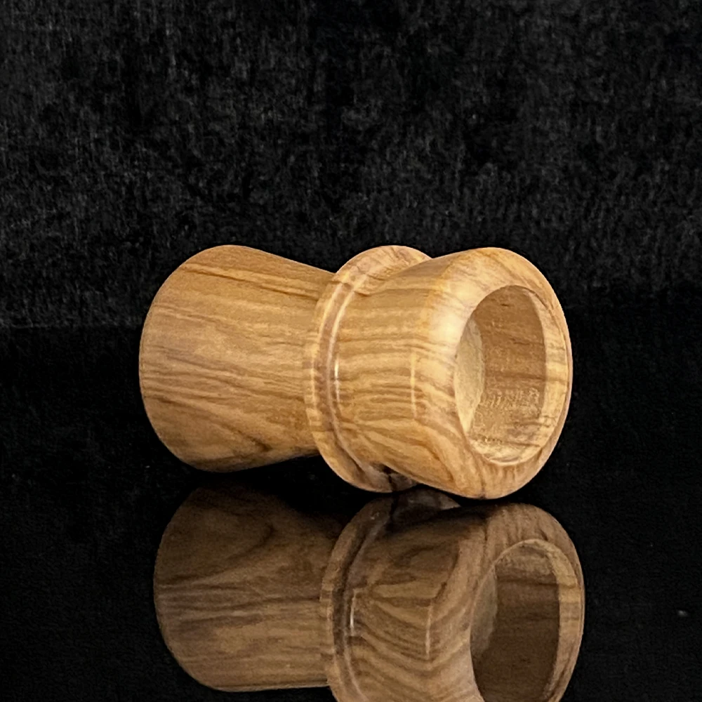 Olive Wood -Eguan‑Style Handle Brush Handle BOTI Shaving Kit In‑Stock, No Customization Available