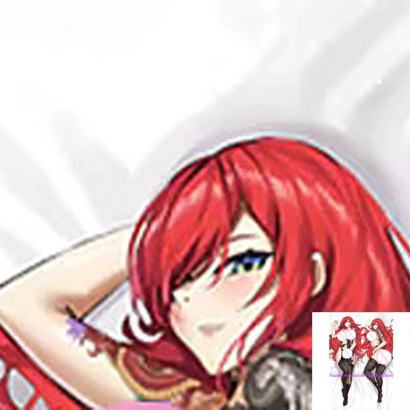 Dakimakura Anime Pillow Cover Elly Double Sided Print 2Way Cushion Cover Xmas Gifts