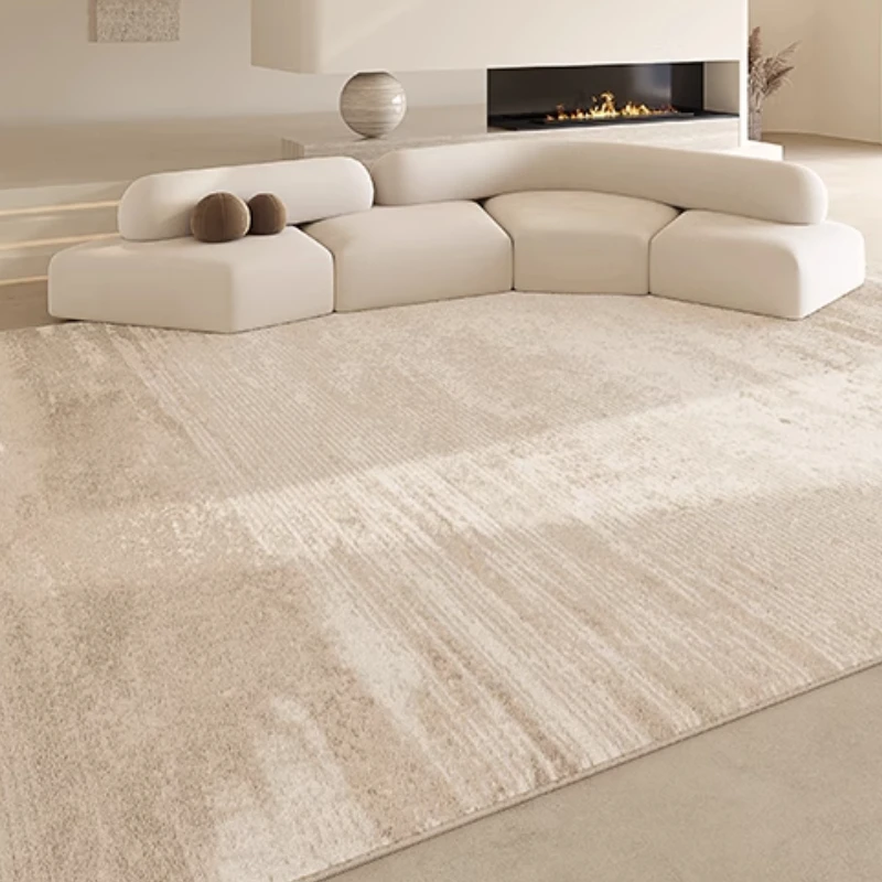 Cream Style Large Area Living Room Carpet Bedroom Thickened Fluffy Soft Carpets Room Home Waterproof Rug Tapis Salon Tapis Salon