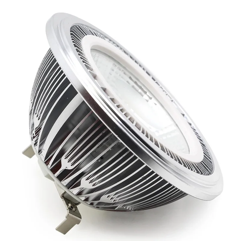 1PCS Super Bright AR111 15W COB LED Downlight AR111 QR111 G53 GU10 Recessed LED Bulb Light Dimmable LED Lamp AC110V/220V/DC12V