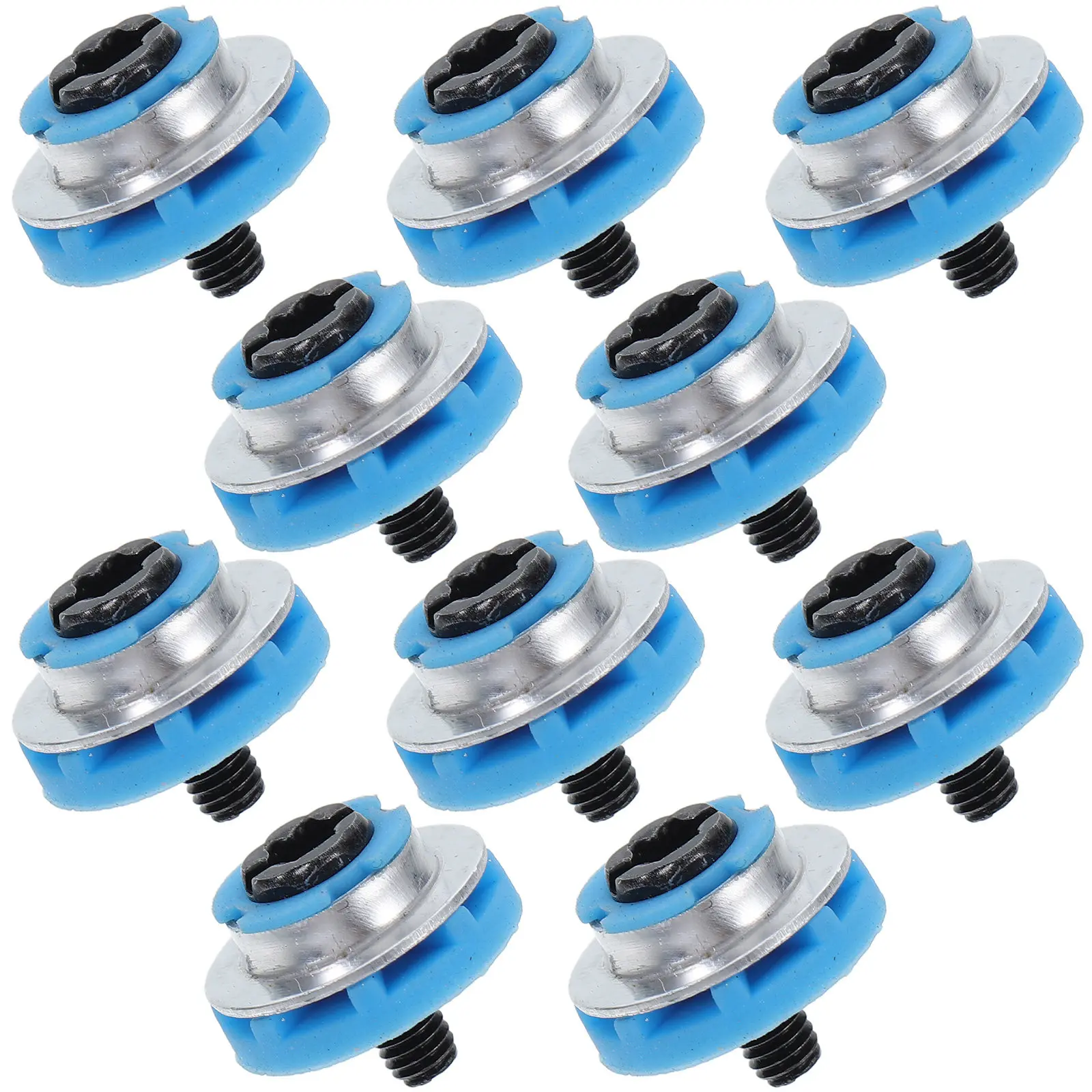 10Pcs Hard Drive Screws Shock Absorbing Mini Computer Screws Precision Electronic Repair Replacement Small Bolts for Stable Hdd
