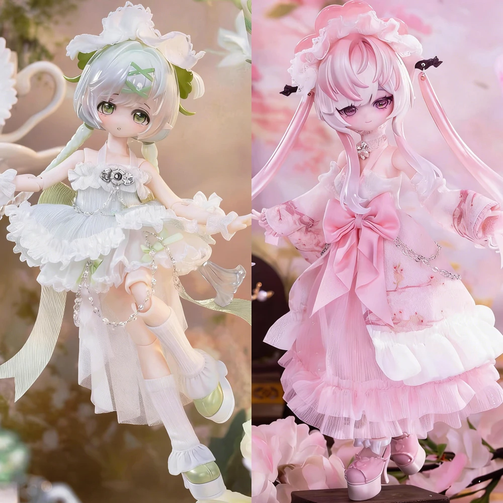 1/8 BJD Mystery Blind Box Collectible Action Figure Little Lucky Spirits Secret Movable Joint Cute Dress Up Doll Desk Decor Gift view 6