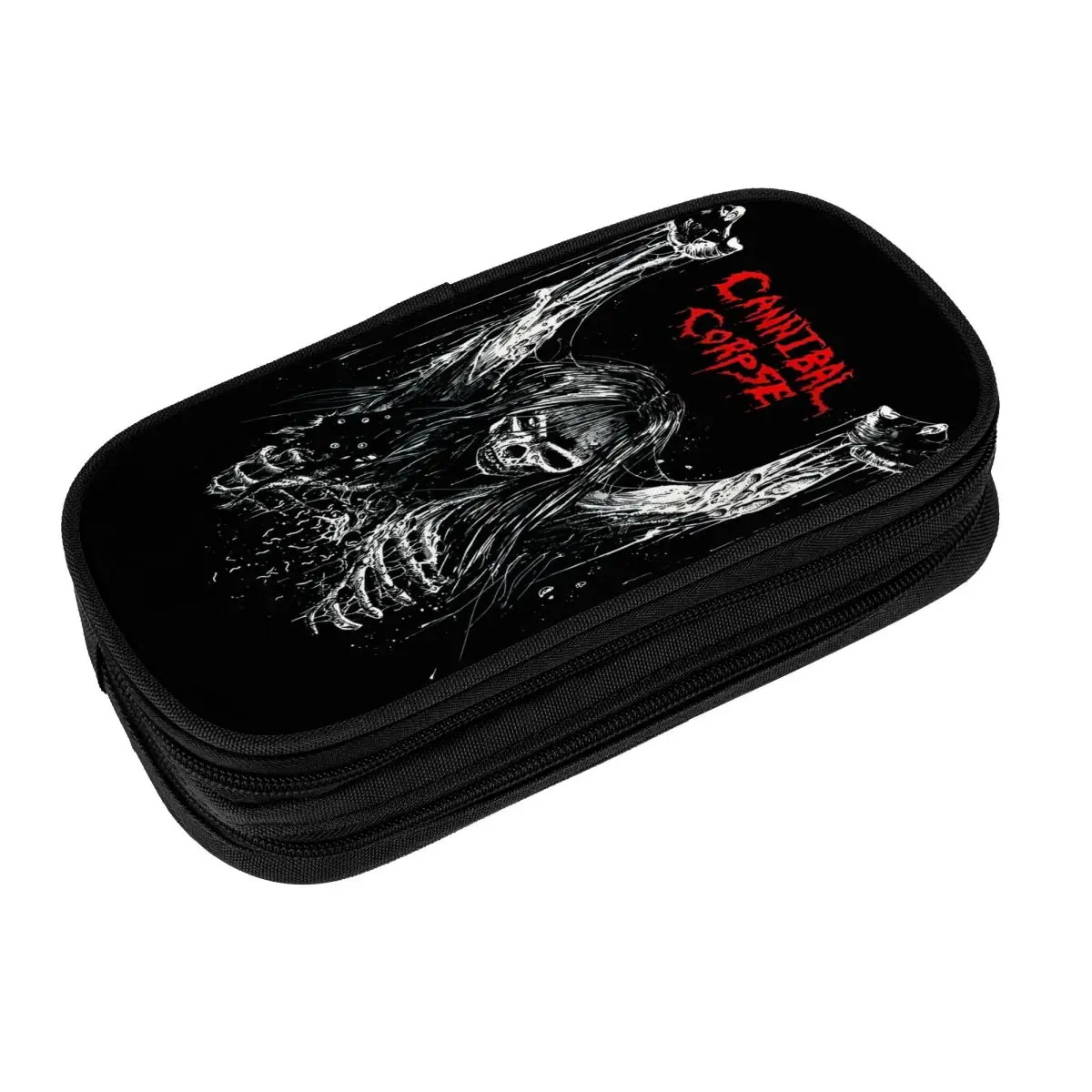 

Death Metal Cannibal Corpse Pencil Case Pen Bag for Student Large Storage Students School Gifts Pencilcases