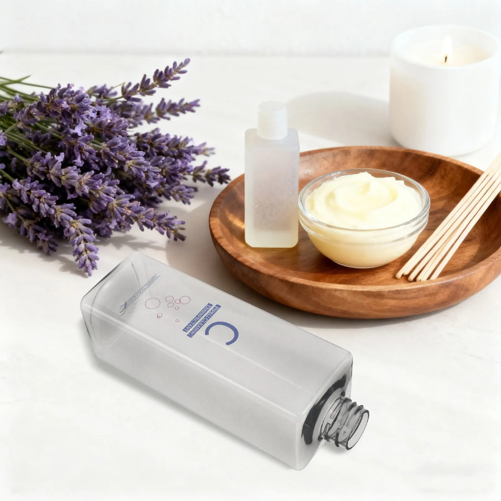 Bouteille de rechange en plastique C pour appareil facial à hydrogène et oxygène, nettoyage en profondeur, appareil de beauté pour spa à domicile, pièces de rechange