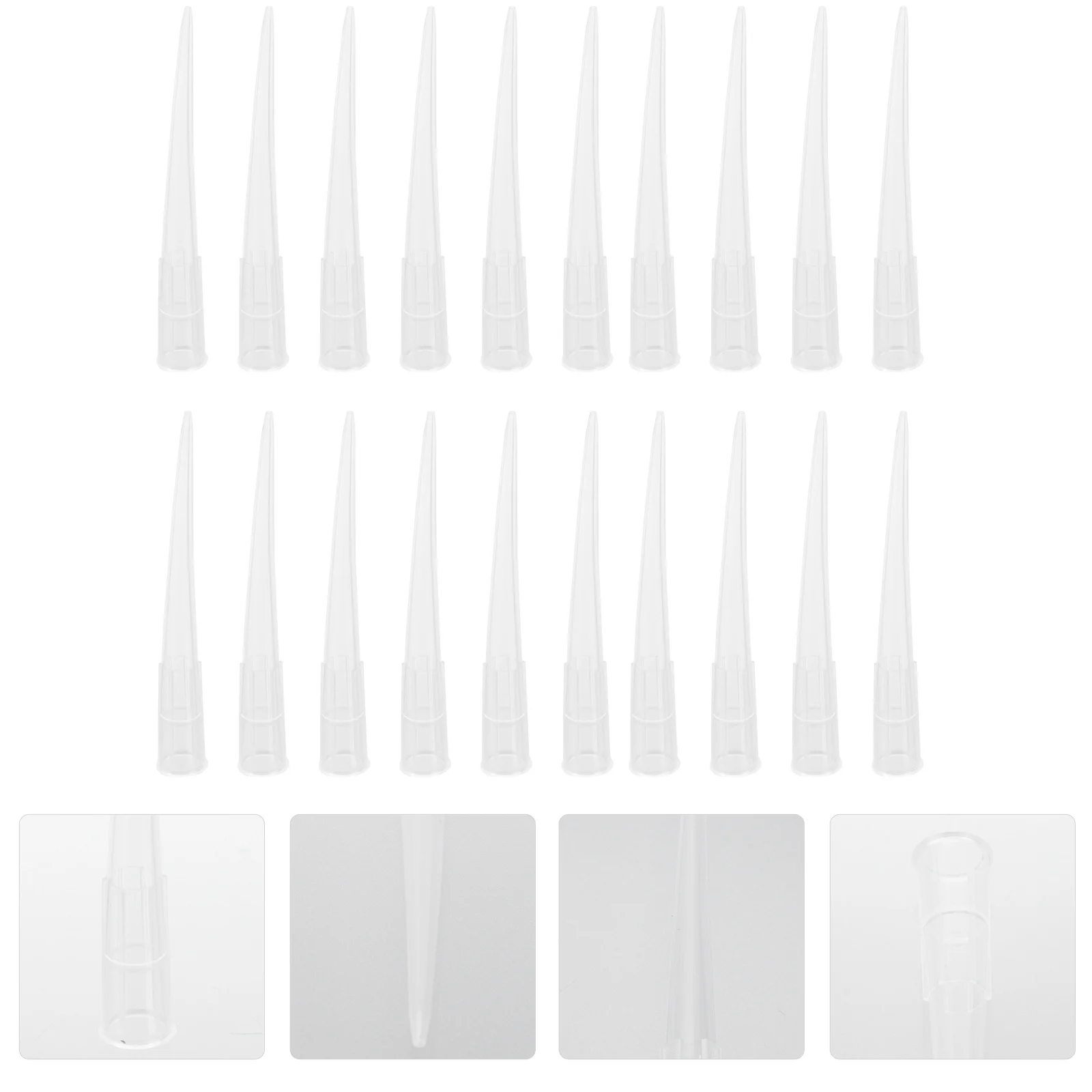 

100 Pcs DIY Water Tube for Flowers Preserved Clay Inserts Hose Holding Tubes Single White Artificial Holder