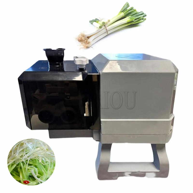 

Electric Small Green Onion Cutter Shredding Machine Spring Commercial Scallion Shredder Cutting Machine